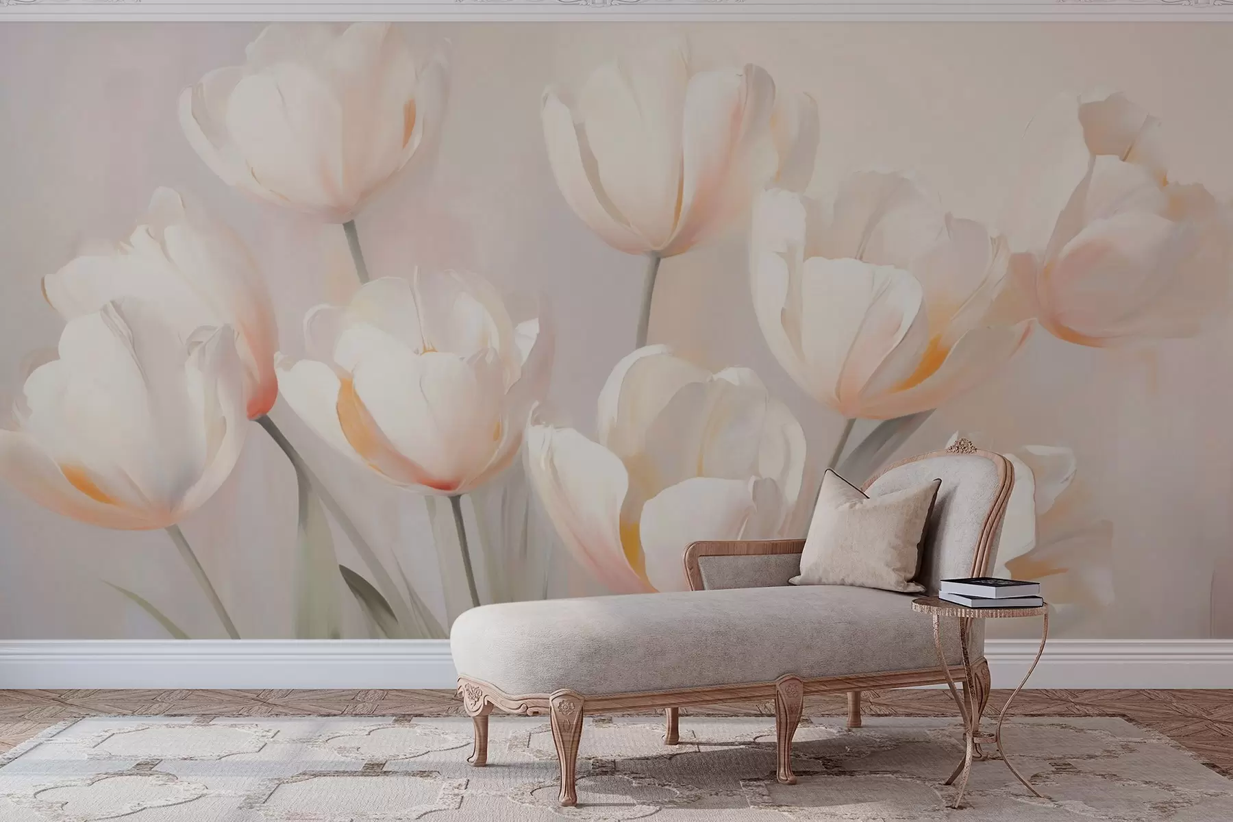 Fototapet tulipány w05663