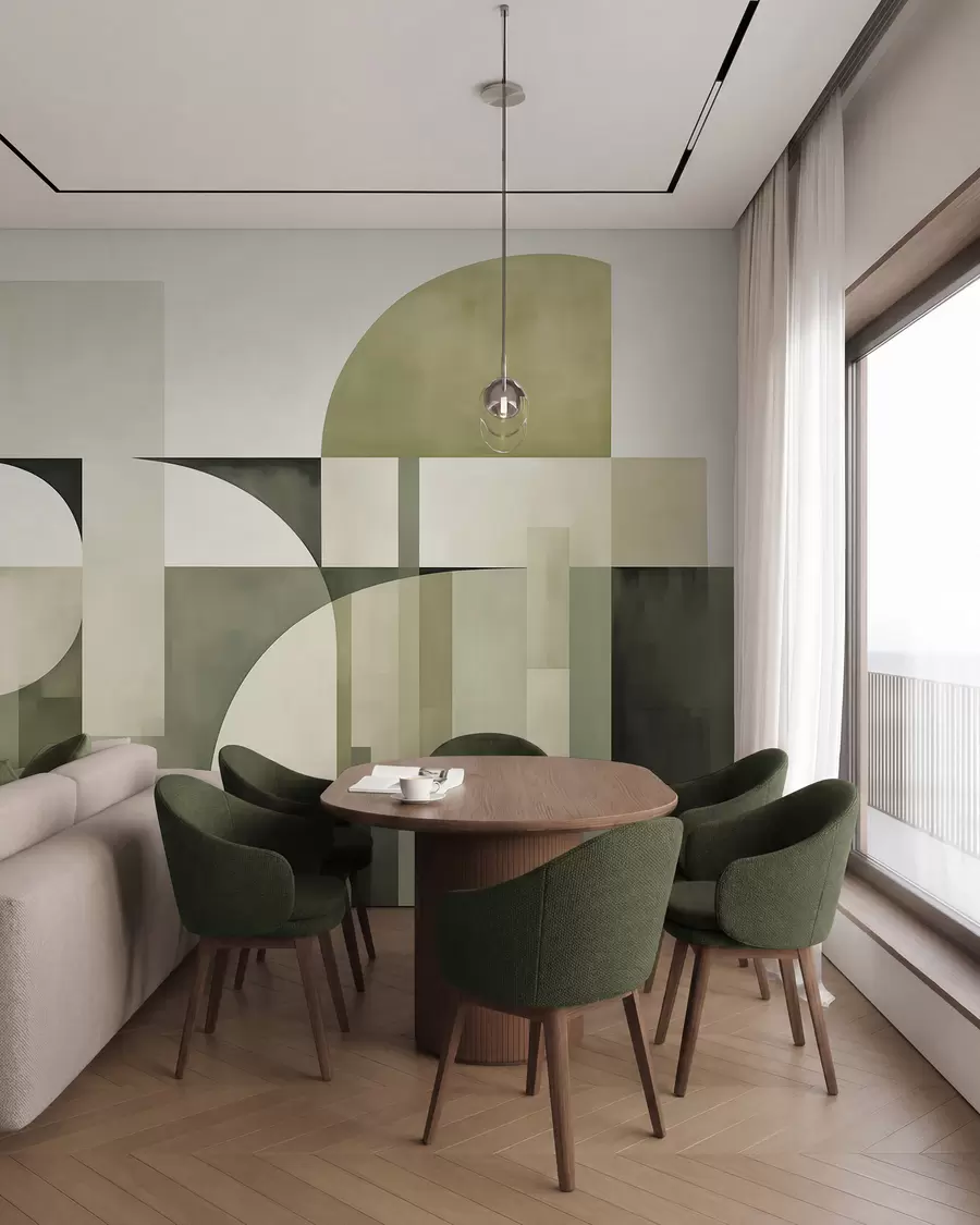 Fototapet Geometrické abstrakce w05782