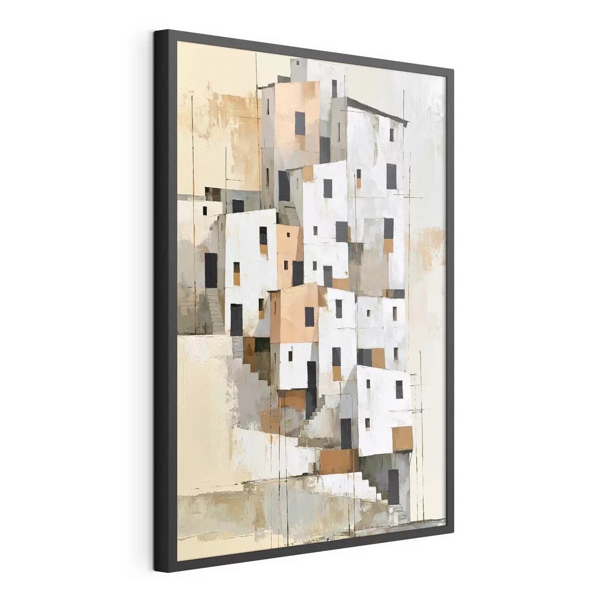 Poster Abstraktní domy f49760
