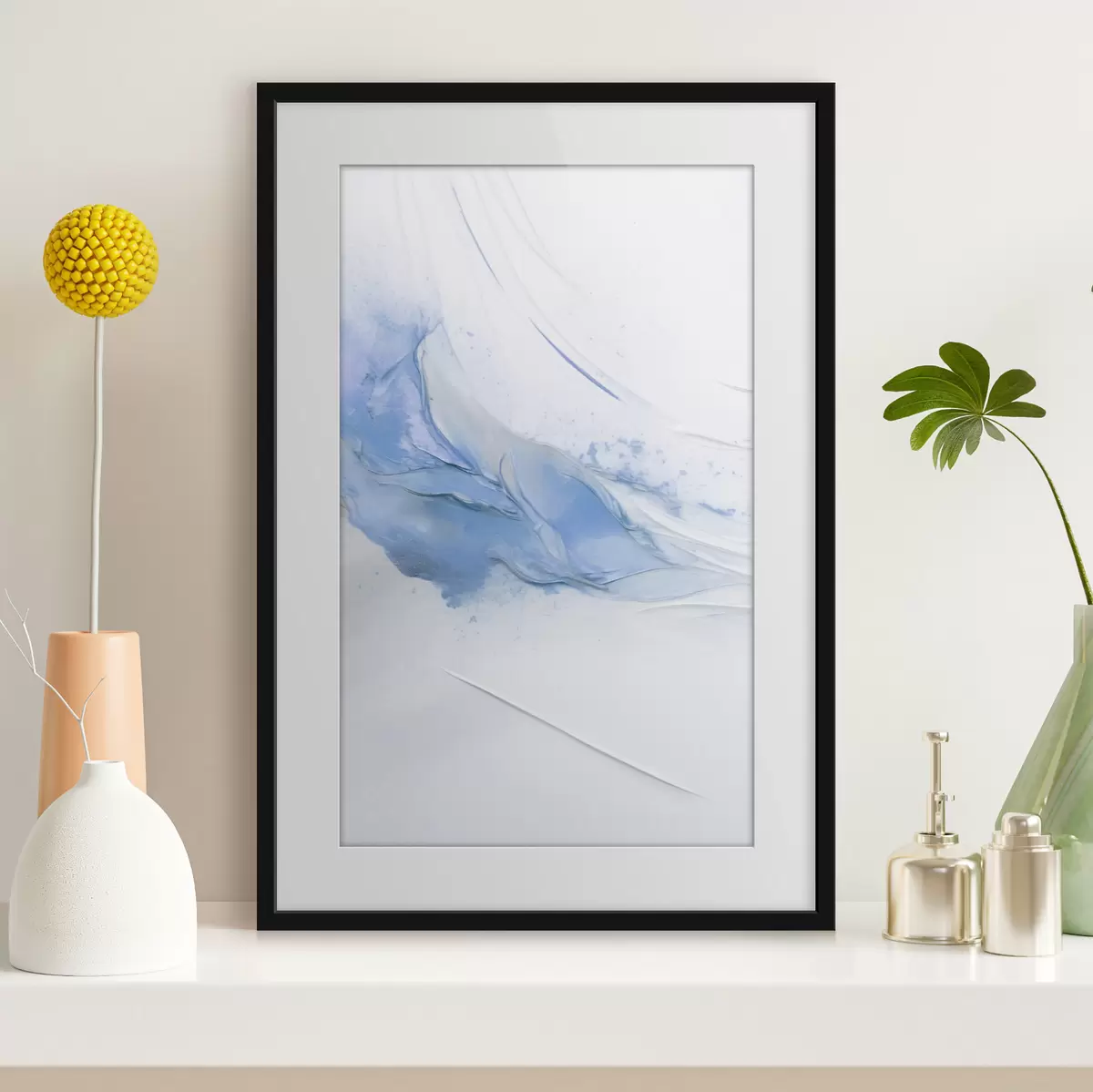 Poster Malování světlých interiérů f49992