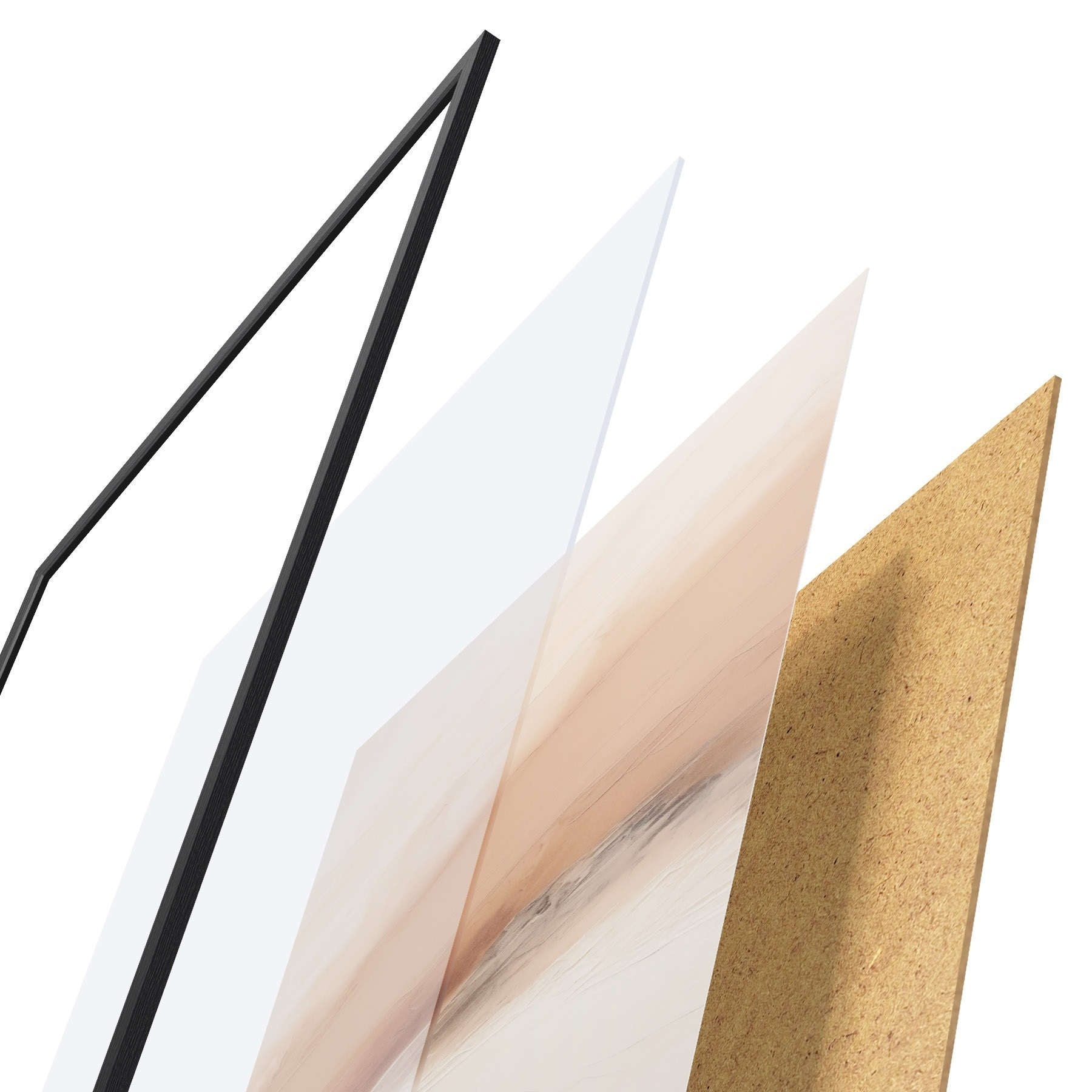 Poster Abstrakce s mraky f49995