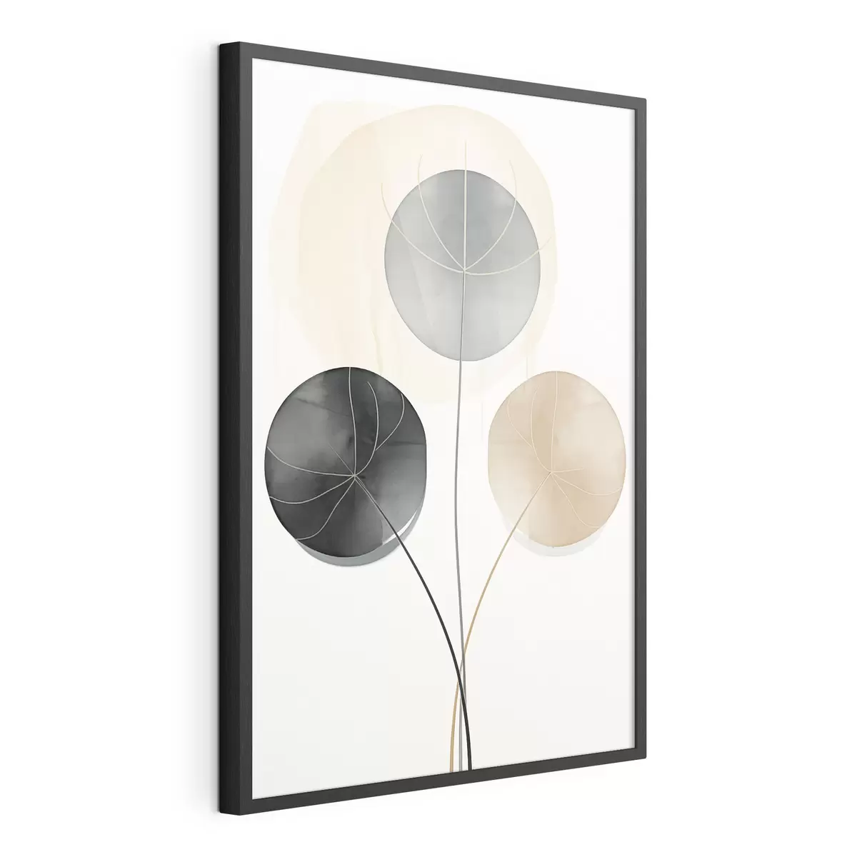 Poster Malba ve světlých tónech f49998