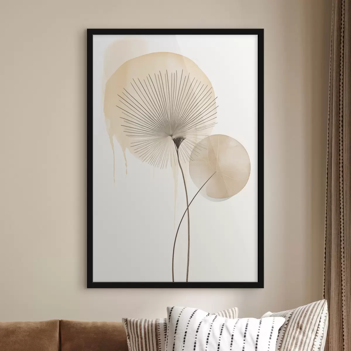 Poster Béžová kompozice f49999