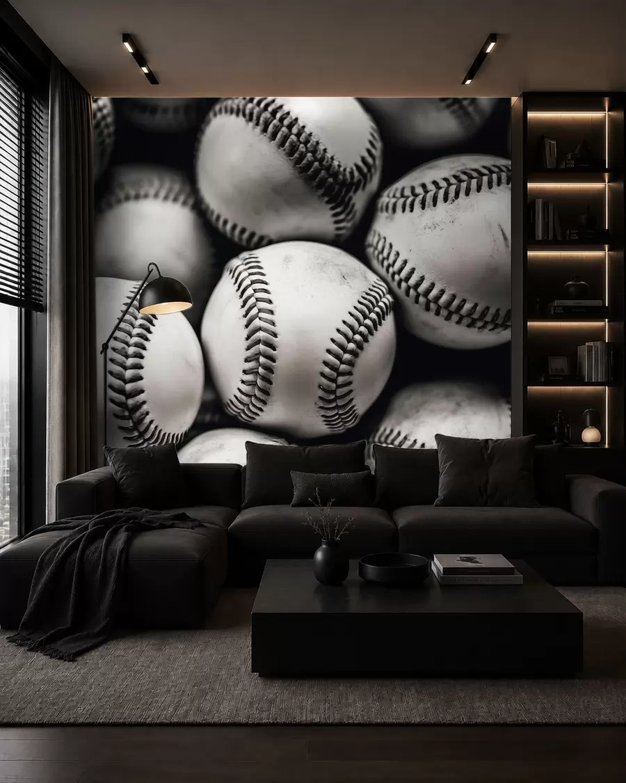 Fototapet Baseballové míčky w09966