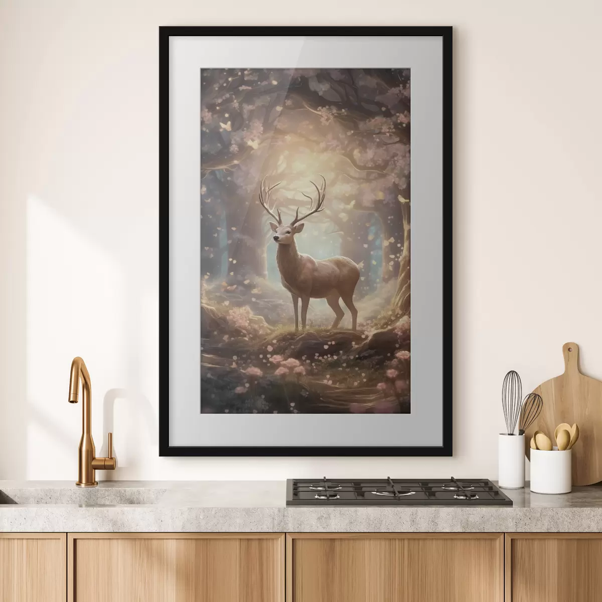 Poster Jelen v lese f50028