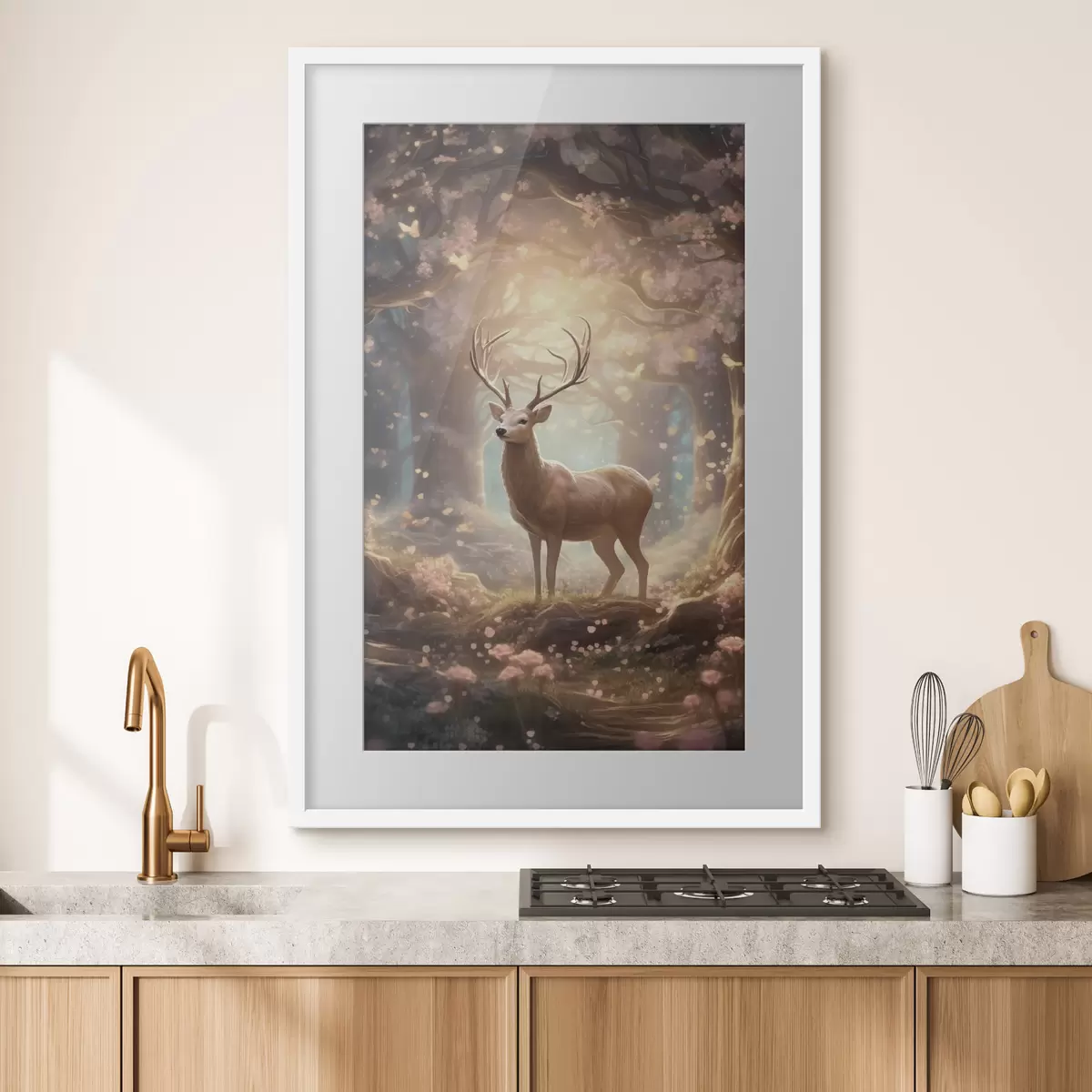 Poster Jelen v lese f50028