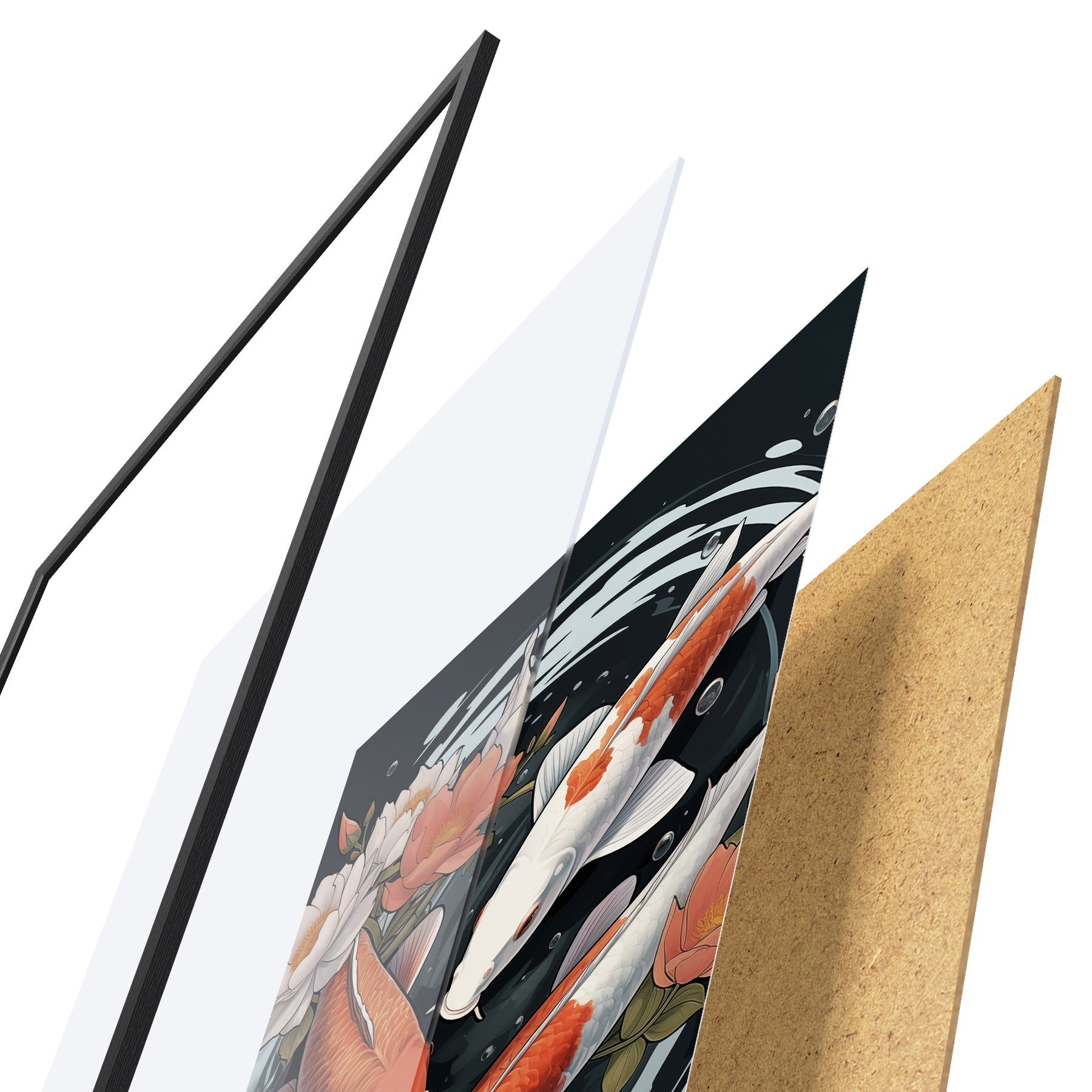 Poster Koi kapr f50035