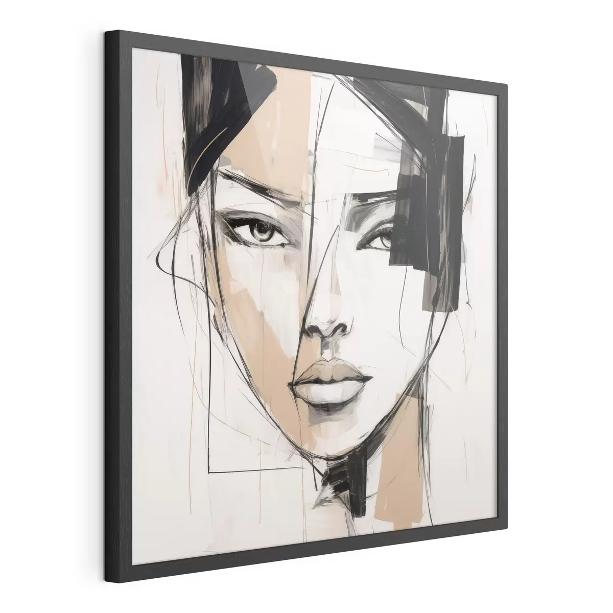 Poster Abstraktní portrét f50049