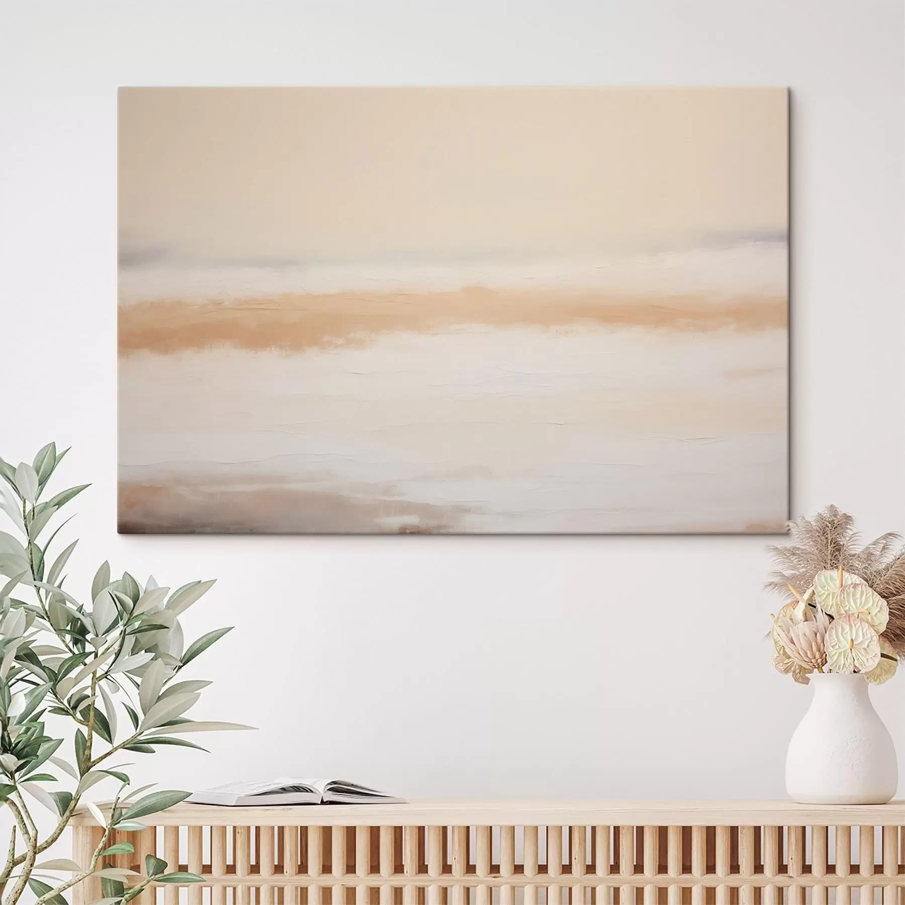 Obraz Jemný abstraktní mořský horizont Č. s49952