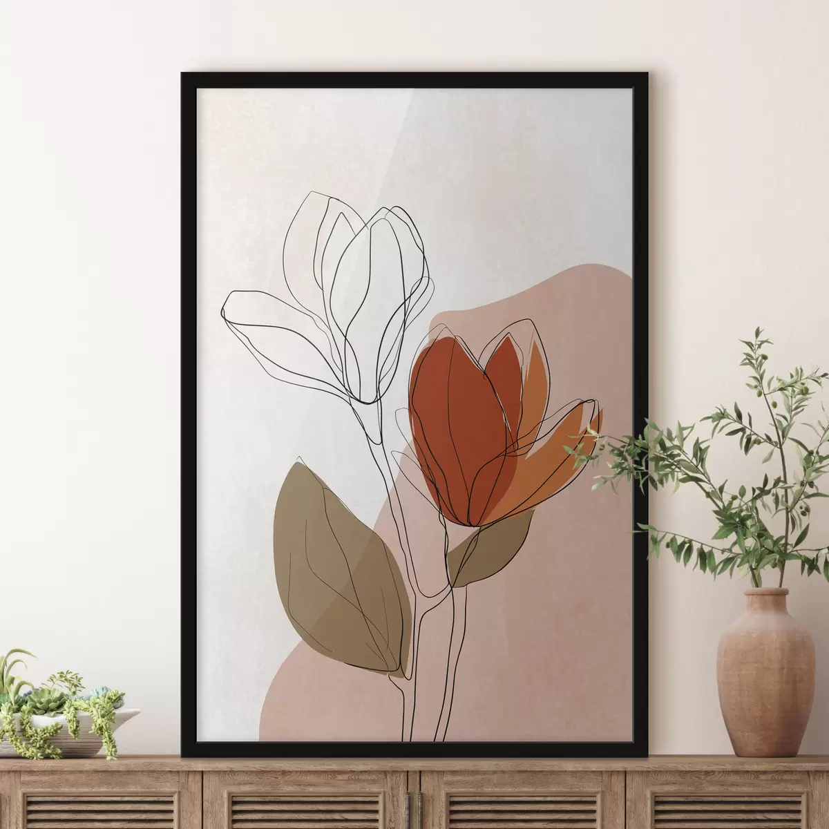 Poster Botanická etuda f50110