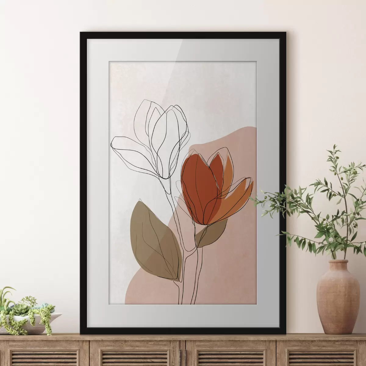 Poster Botanická etuda f50110