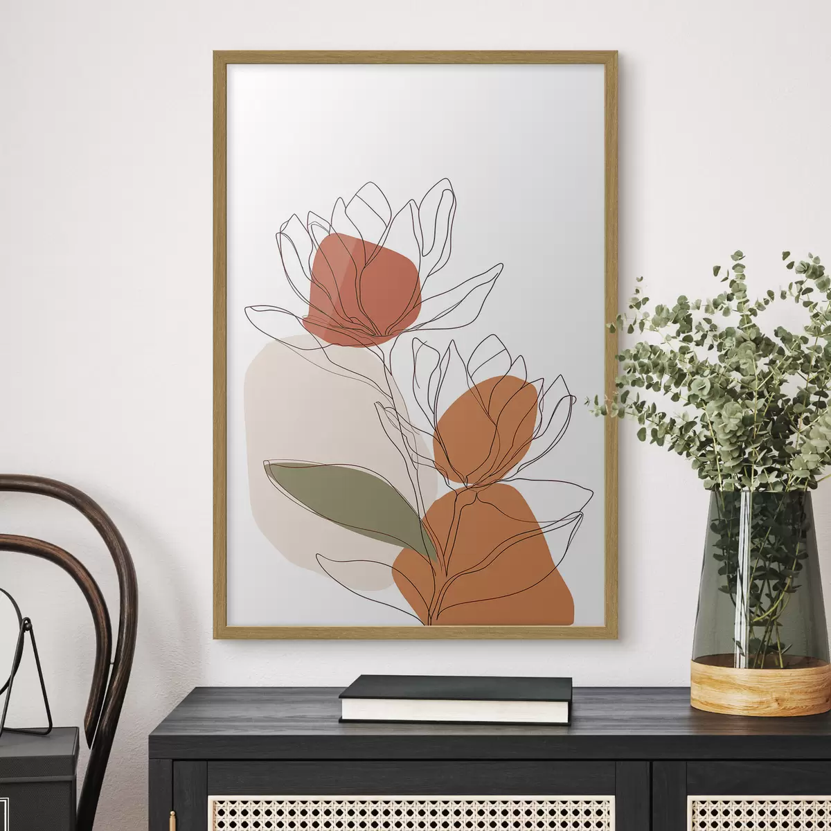 Poster Botanická mozaika f50112