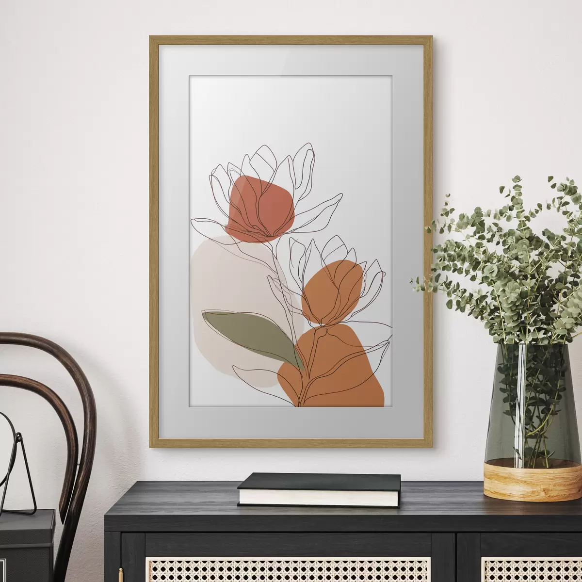 Poster Botanická mozaika f50112