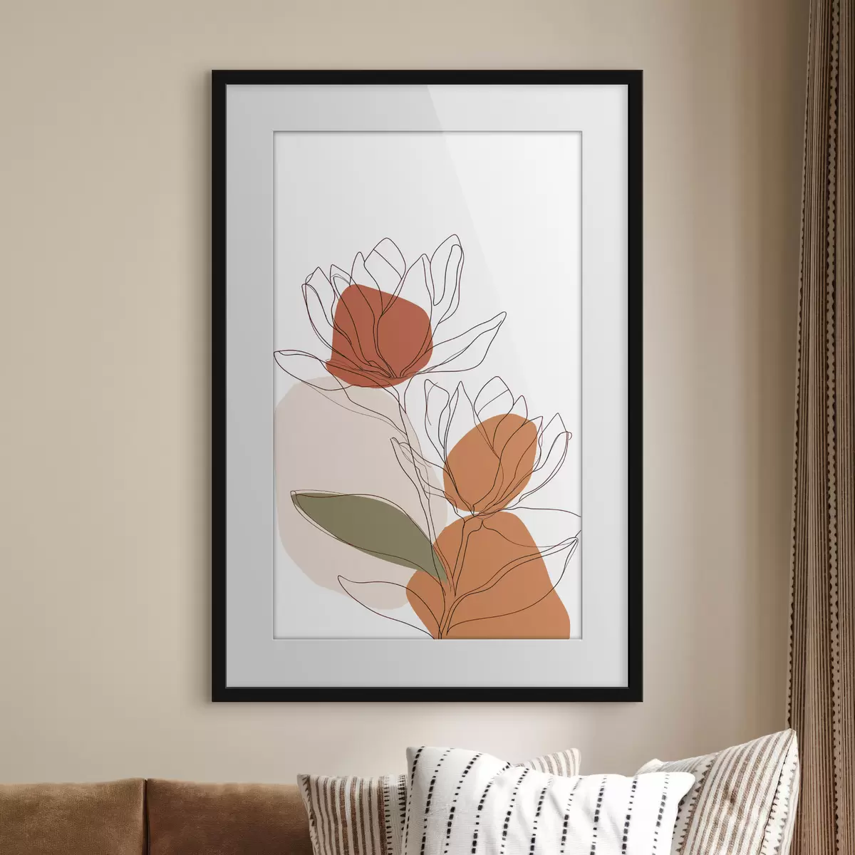 Poster Botanická mozaika f50112