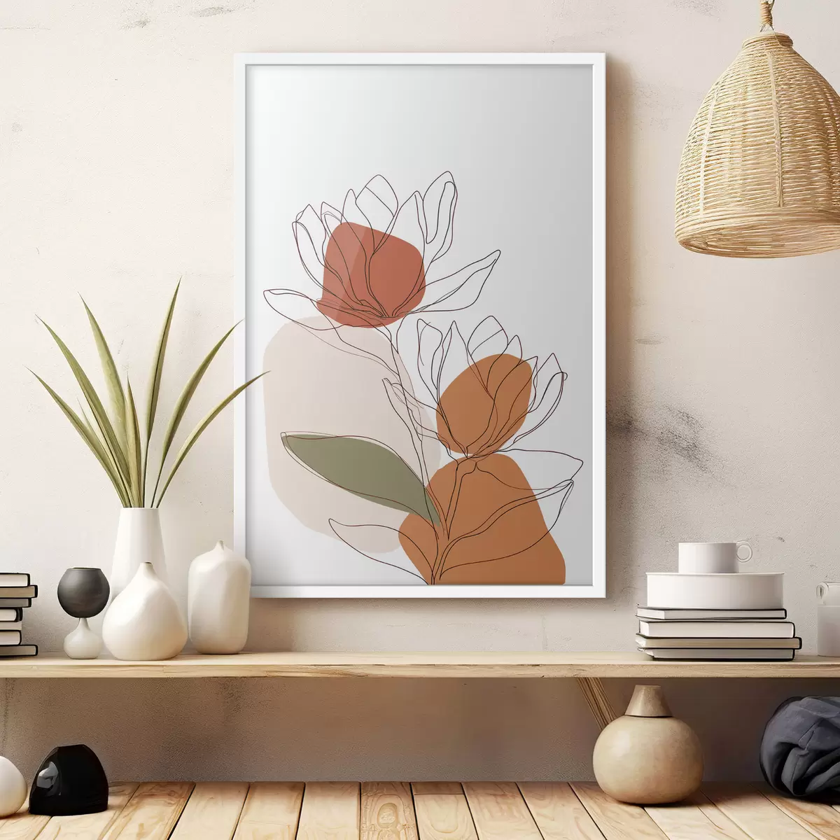 Poster Botanická mozaika f50112