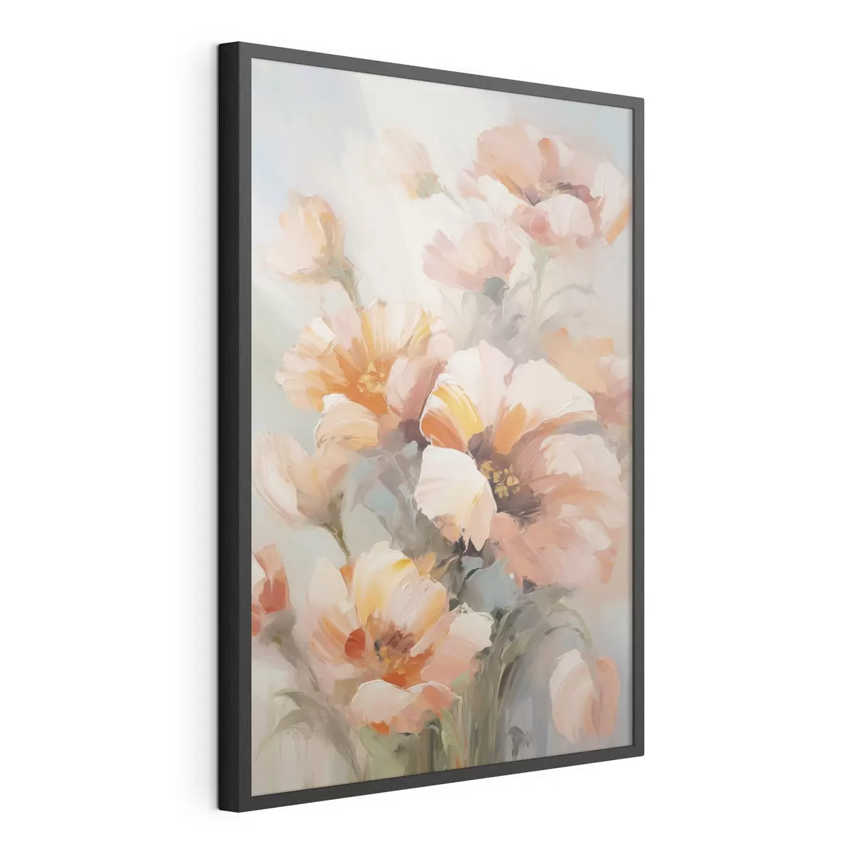 Poster Jemné květiny, imitace malby f50140