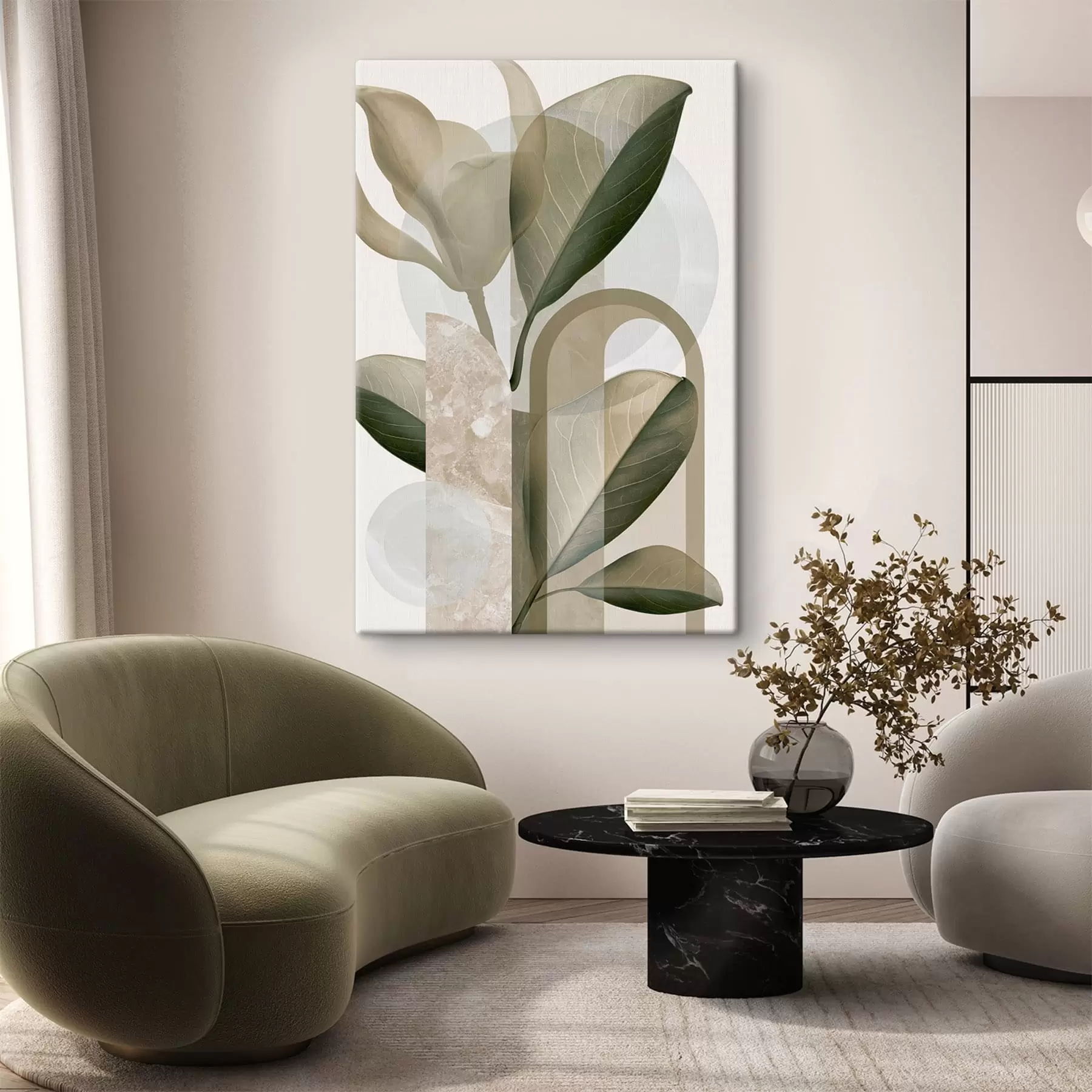 Obraz Botanická geometrie Č. s50081