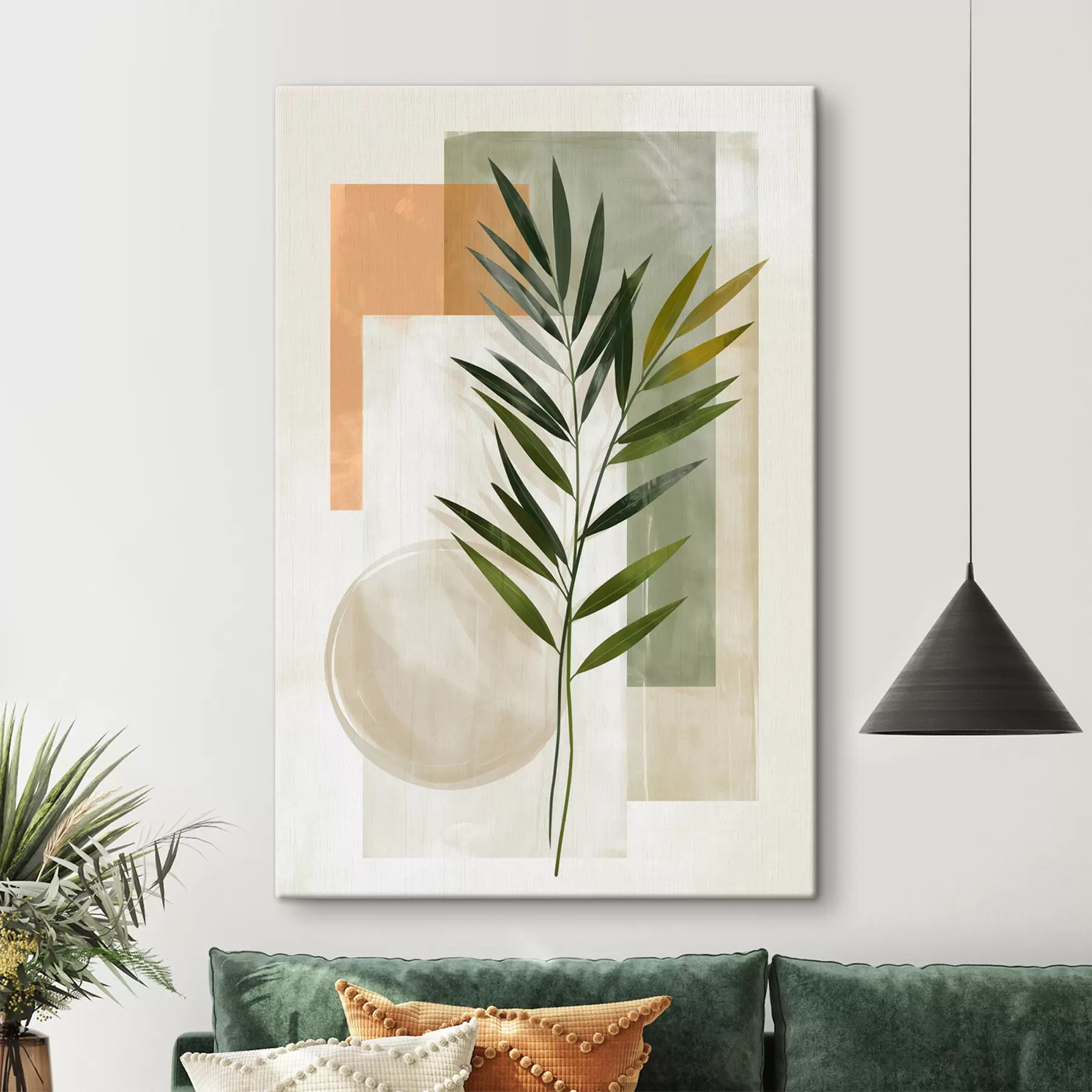 Obraz Botanická geometrická abstrakce Č. s50158