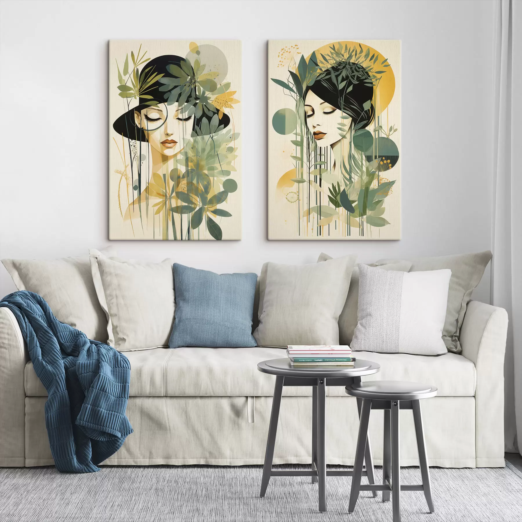 Obraz Botanické portréty žen Č. m30854