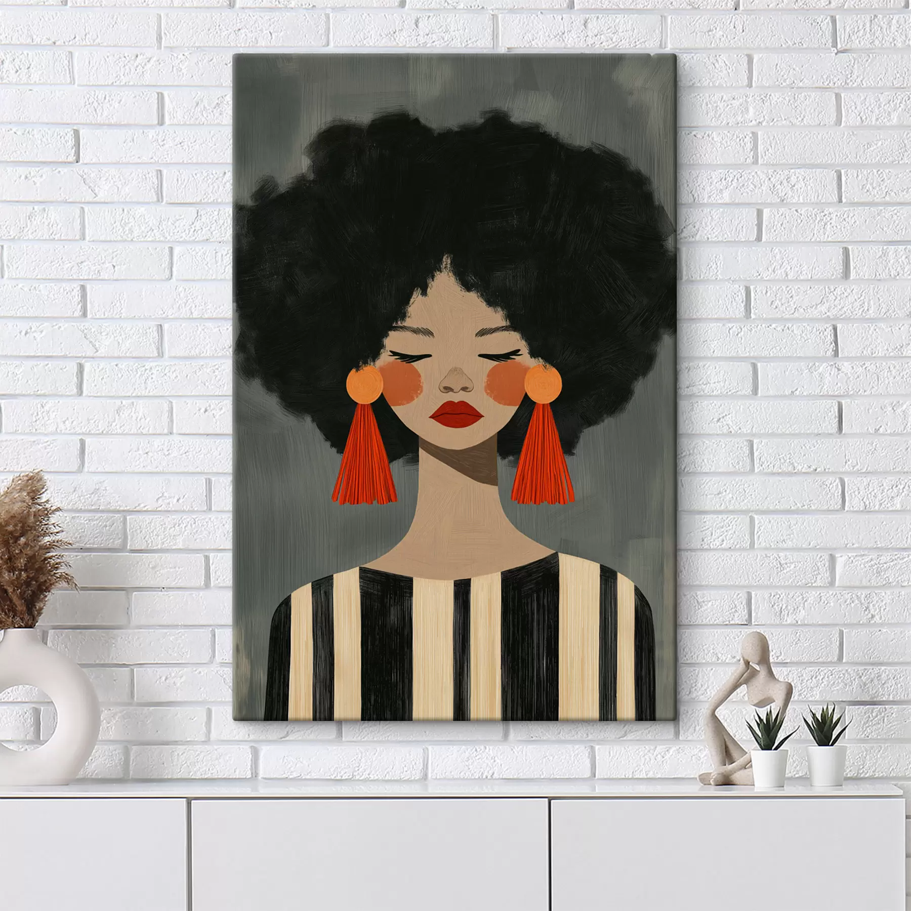 Obraz Afro holka Č. s50338