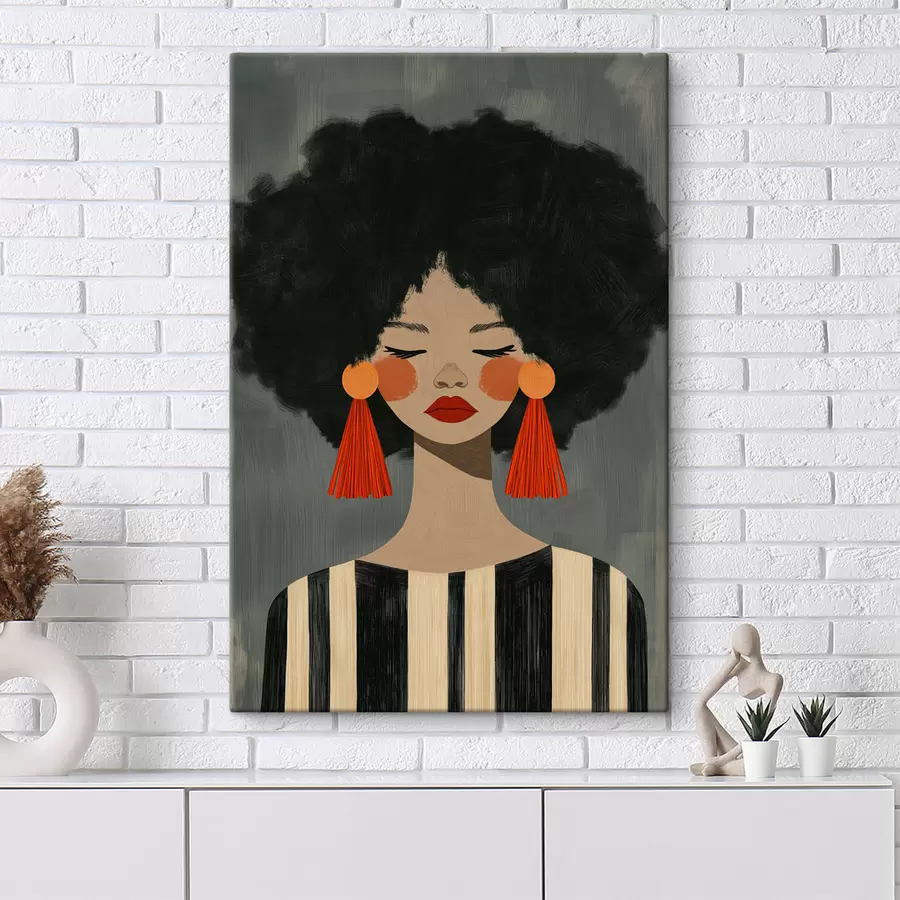 Obraz Afro holka Č. s50338