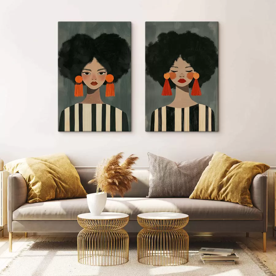 Fototapet Afro holky m30882