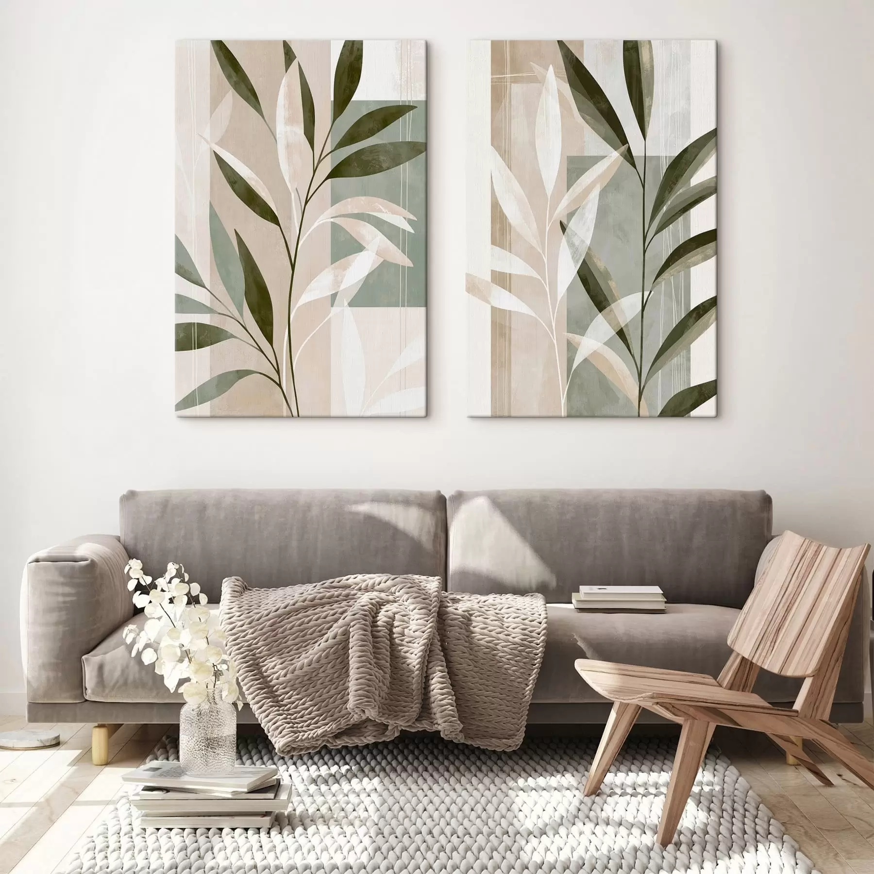 Obraz Abstraktní botanické listy Č. m30717