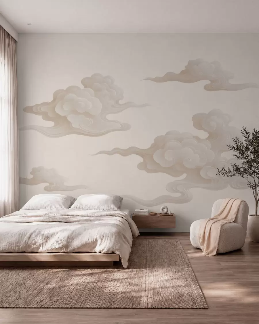 Fototapet Oblačné spirály w10036