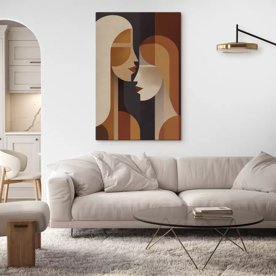 Obraz Abstraktní siluety žen Č. s50776