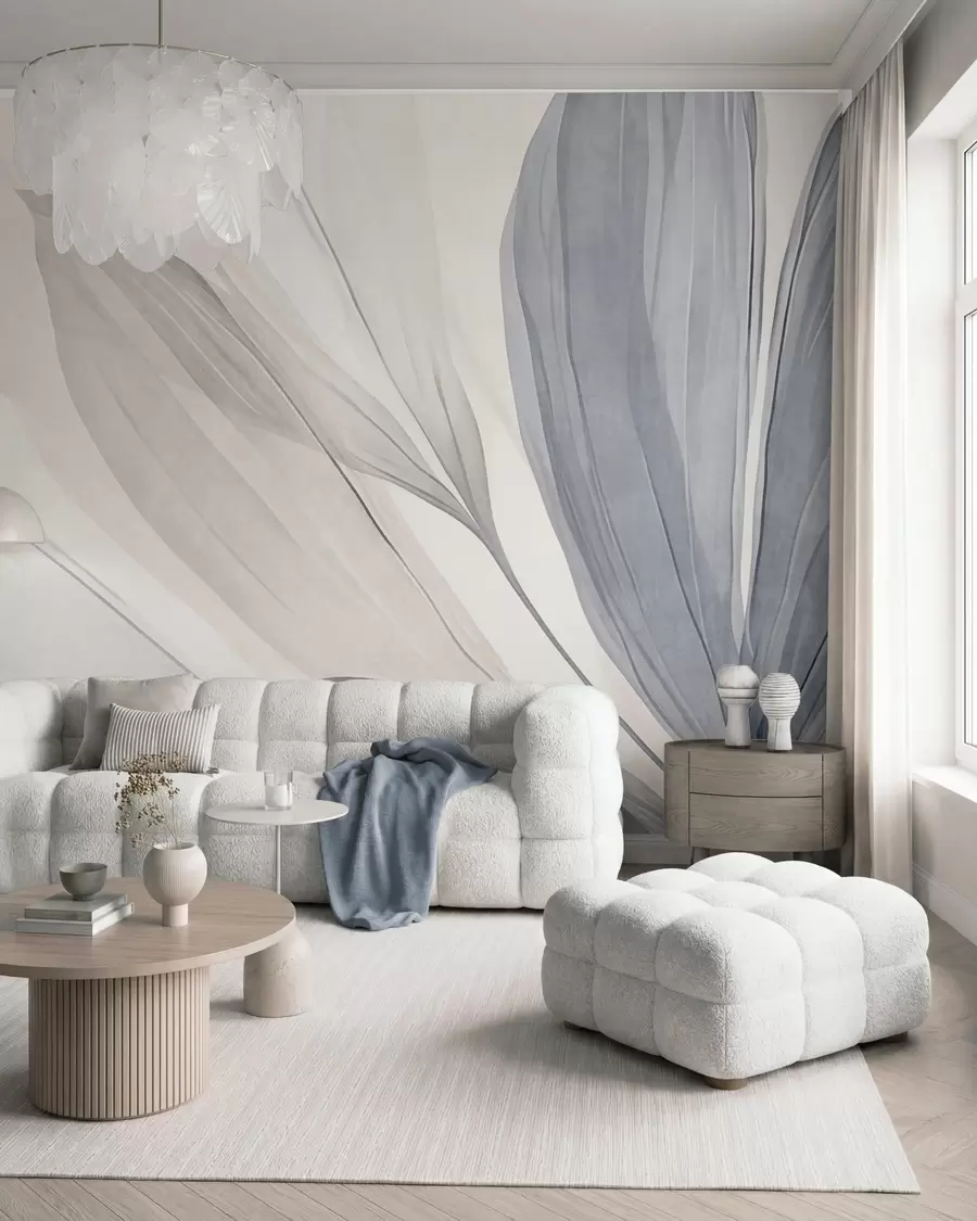 Fototapet Listy v blankytu w10063