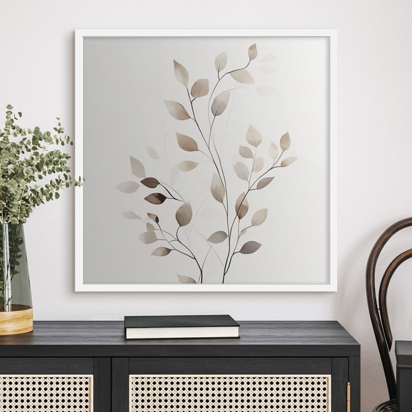 Plakát Elegantní grafická větev, Postery minimalismus, f50763wh : Uwalls