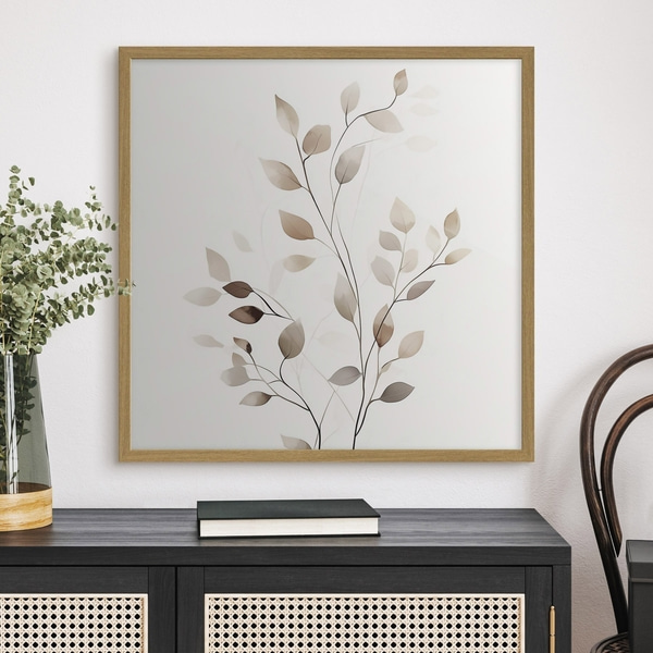 Plakát Elegantní grafická větev, Postery minimalismus, f50763wo : Uwalls