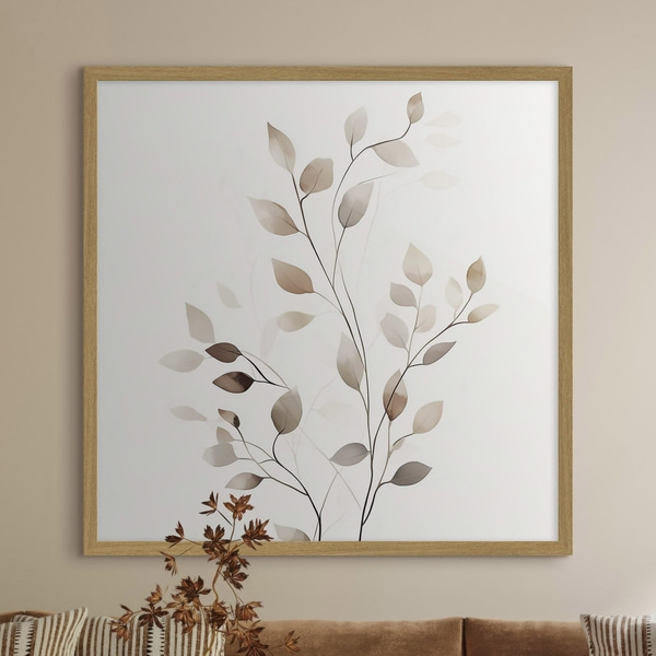 Plakát Elegantní grafická větev, Postery minimalismus, f50763wo : Uwalls