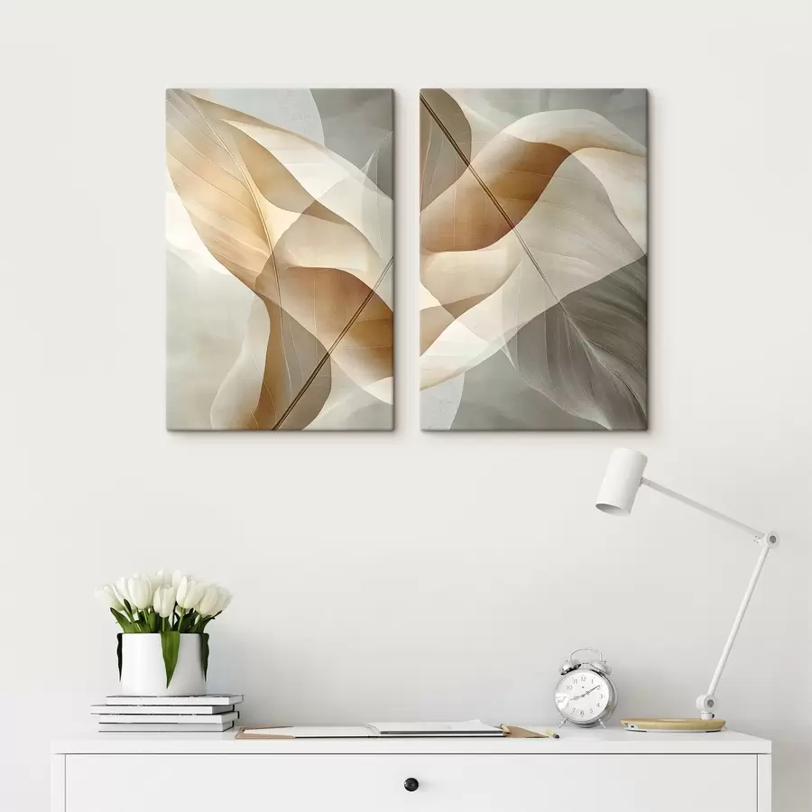 Obraz Hedvábné a jantarové křivky Č. m30997