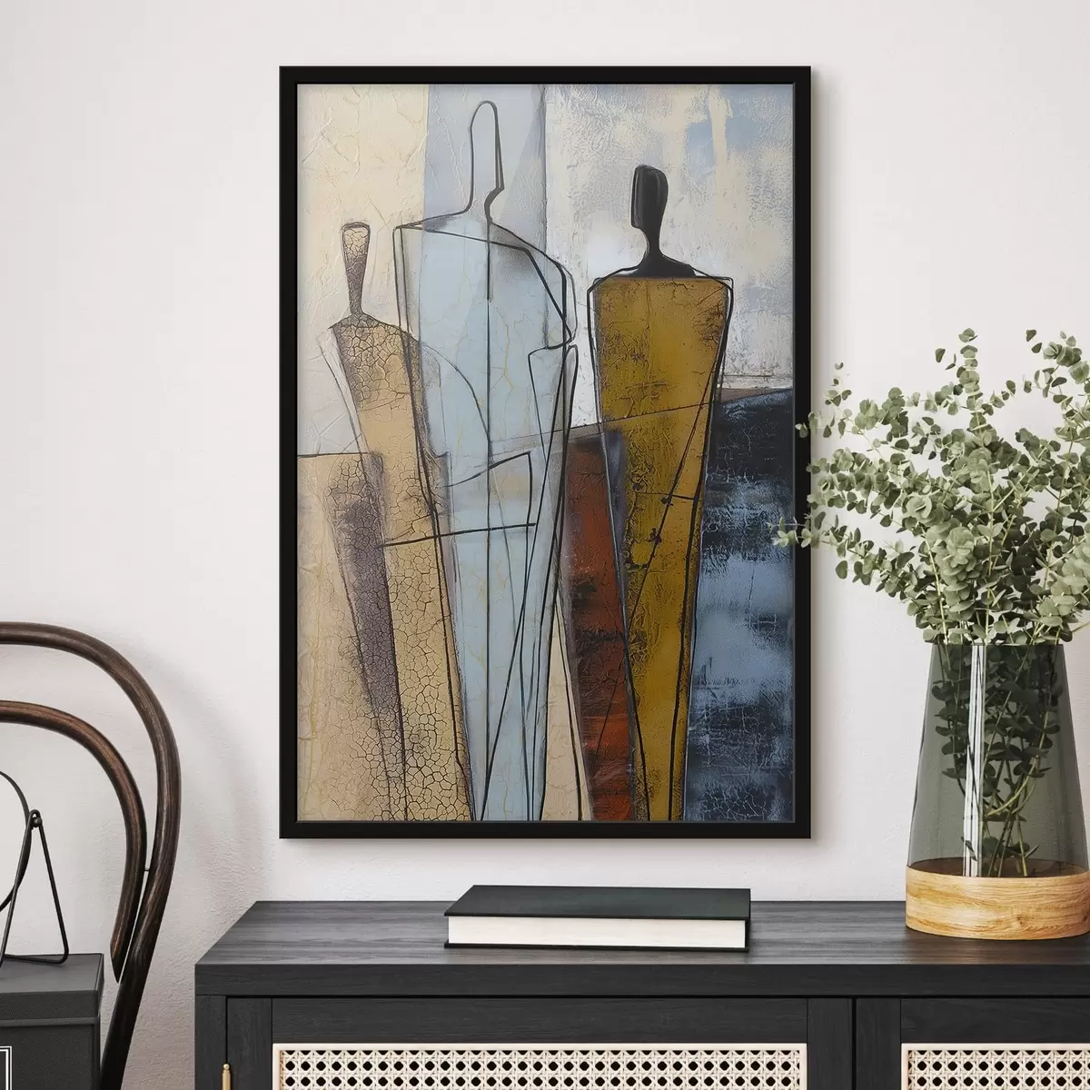 Poster Abstraktní postavy f50719