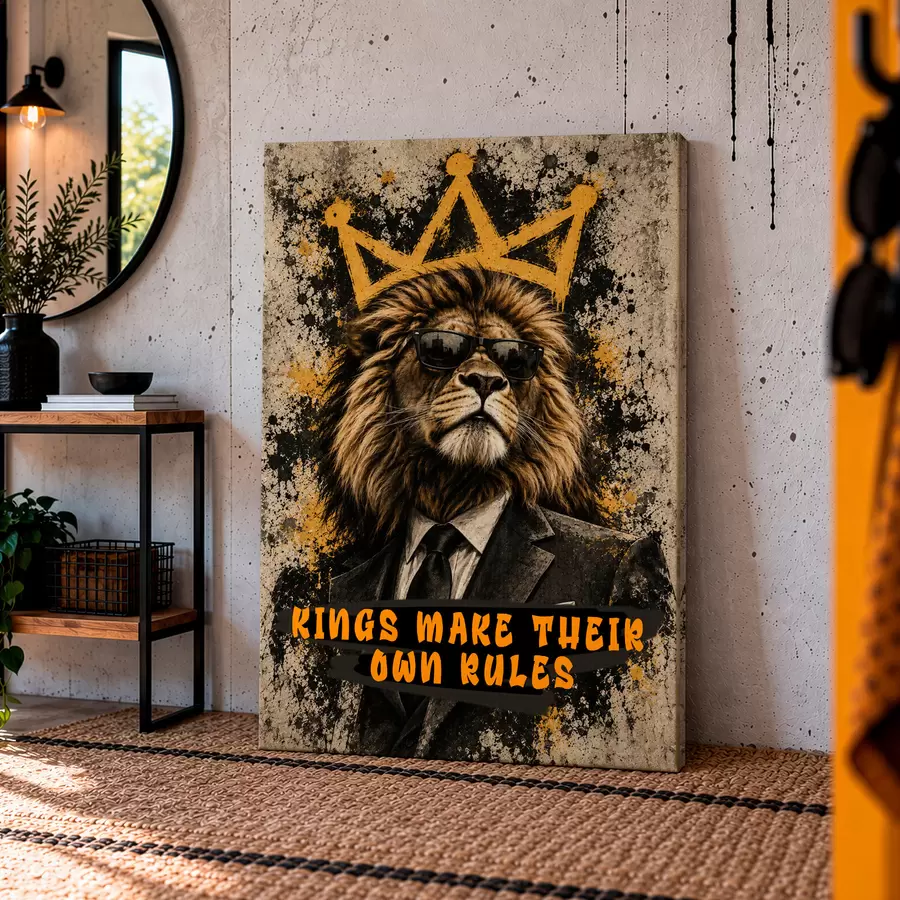 Obraz Král svých vlastních pravidel Č. s50643