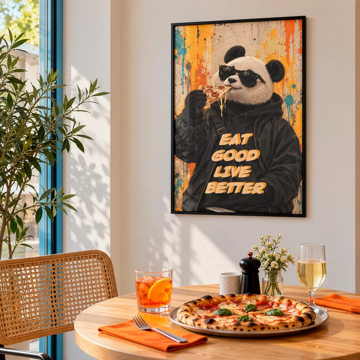 Poster Jezte zdravě, žijte lépe f50648