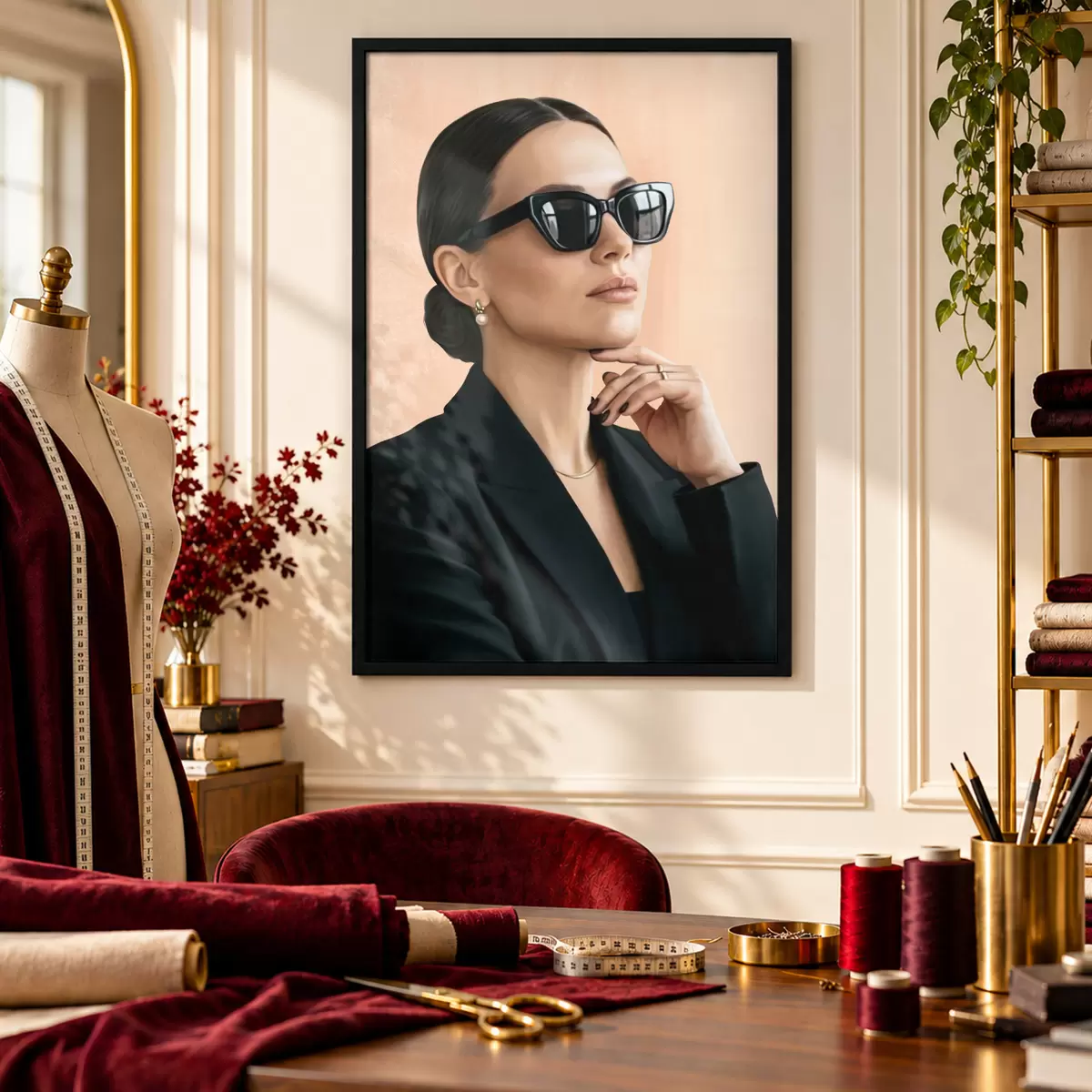 Poster Žena s vytříbeným vkusem f50604