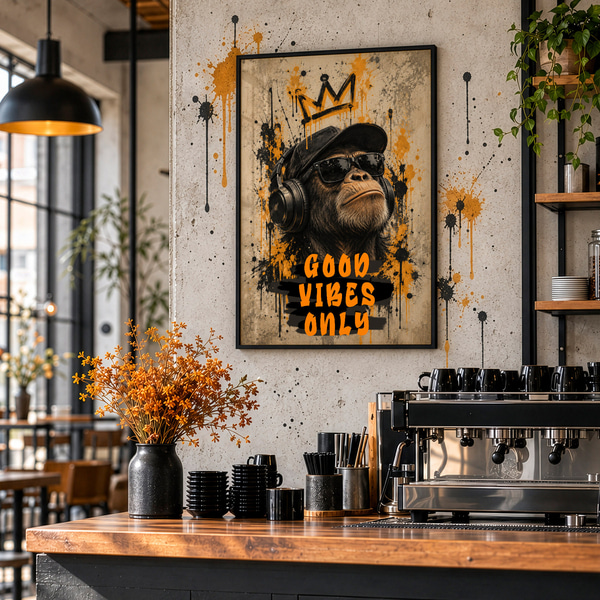 Plakát Král dobré nálady, Postery hmyz a zvířata, f50642bk : Uwalls