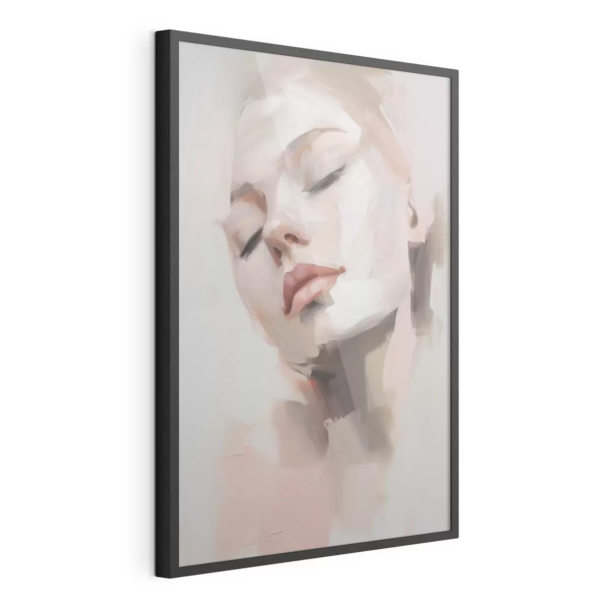 Poster Abstraktní portrét mladé ženy f50977