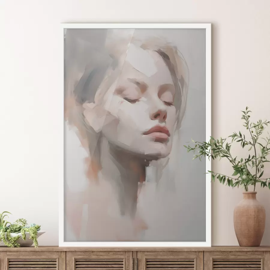 Fototapet Abstraktní portrét f50978