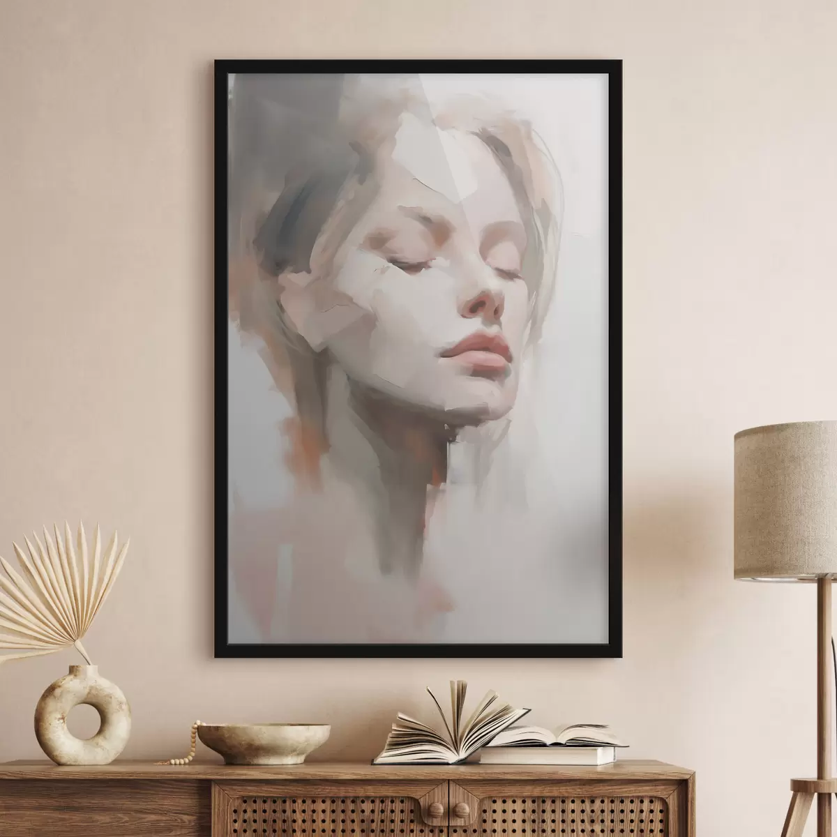Poster Abstraktní portrét f50978
