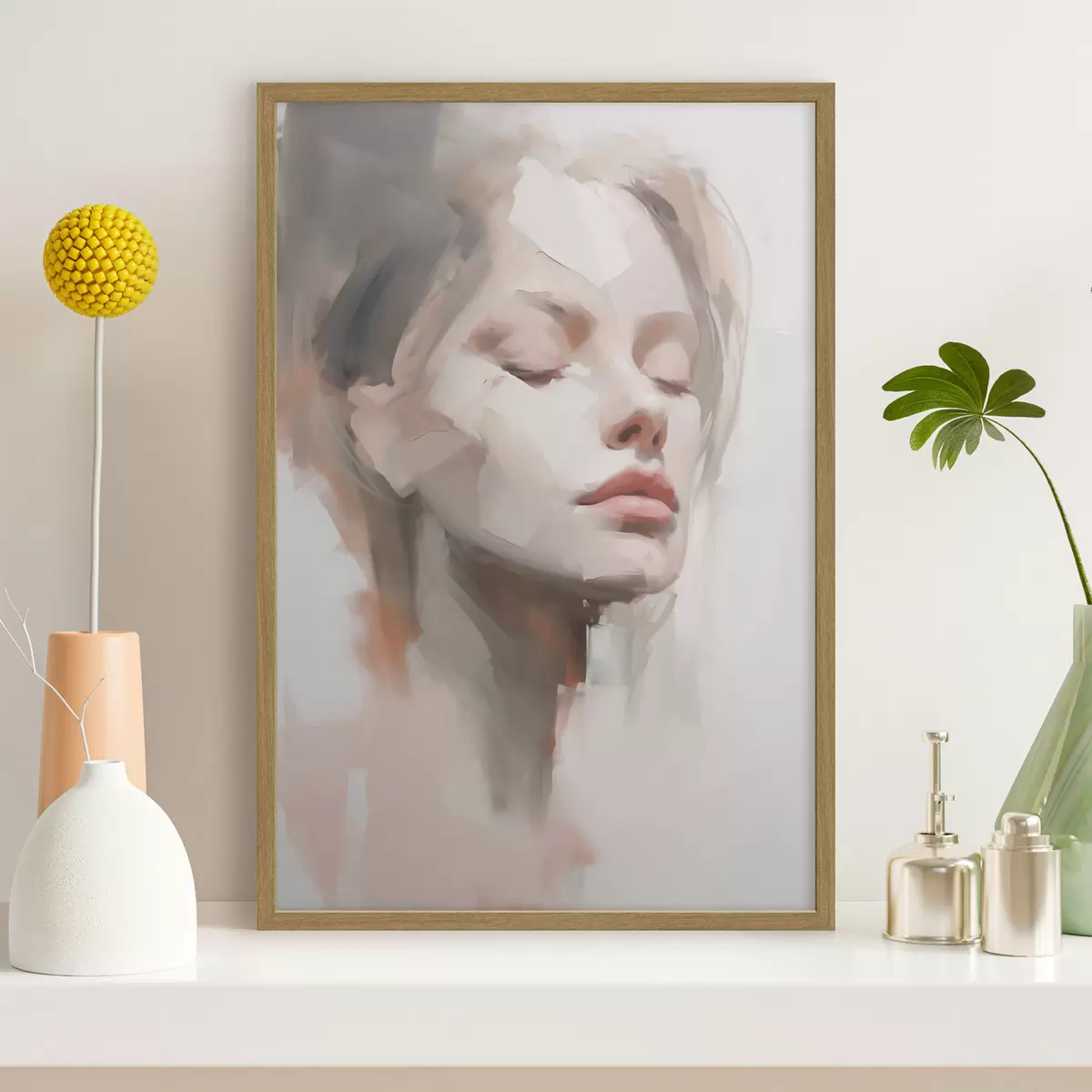 Poster Abstraktní portrét f50978
