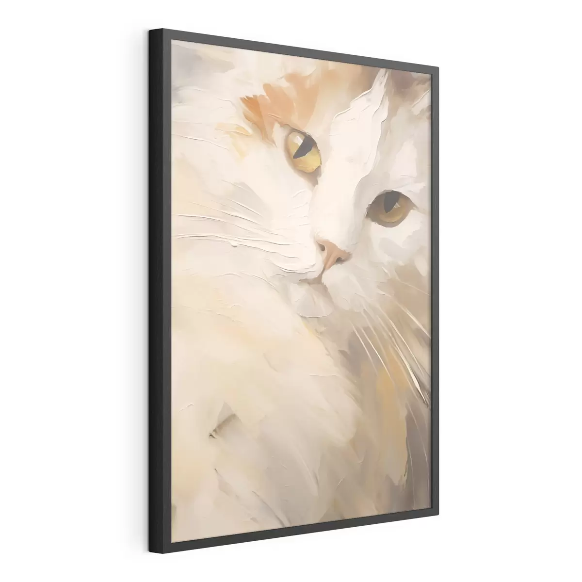 Poster Kočka, imitace malby f50987