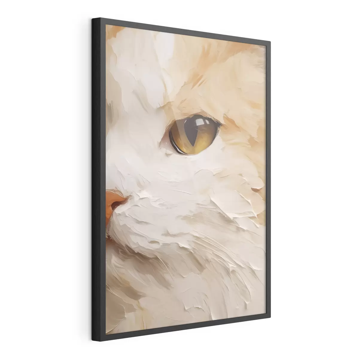 Poster Kočka, imitace malby f50988