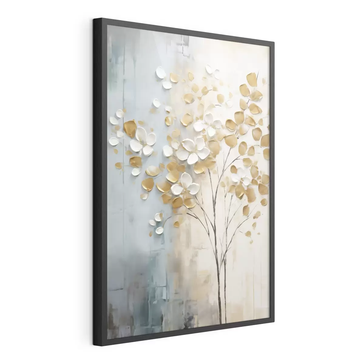 Poster Abstraktní strom, malba v imitaci f50991