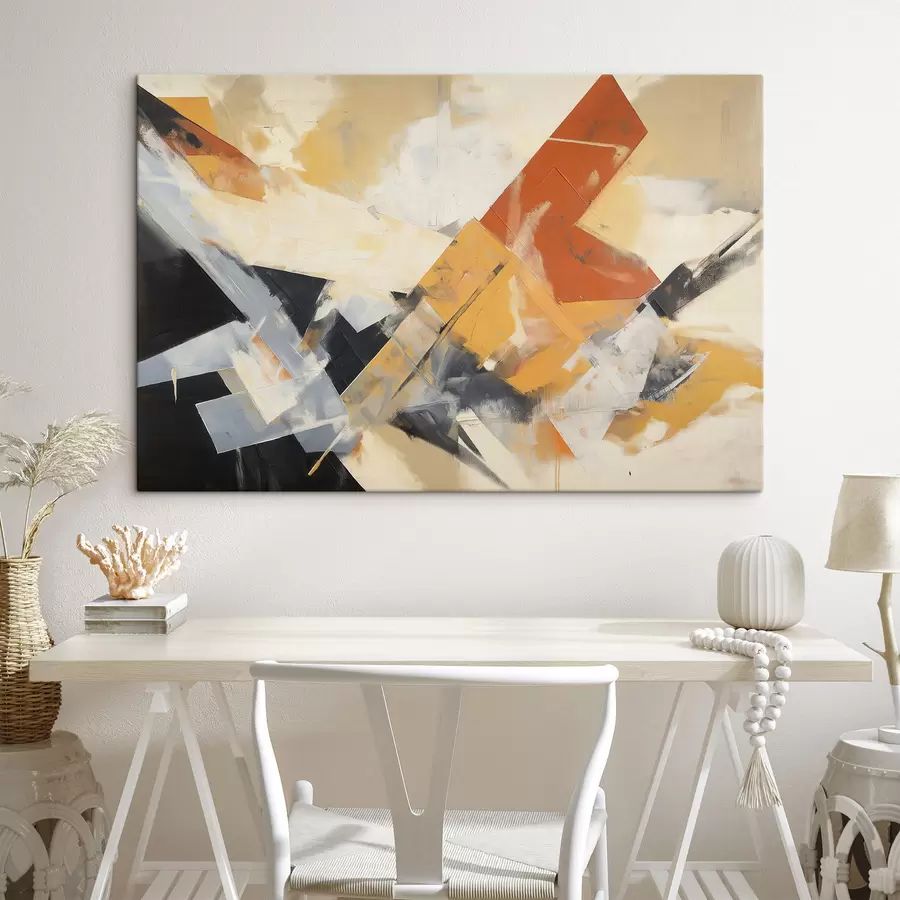 Obraz Abstraktní geometrie Č. s51014