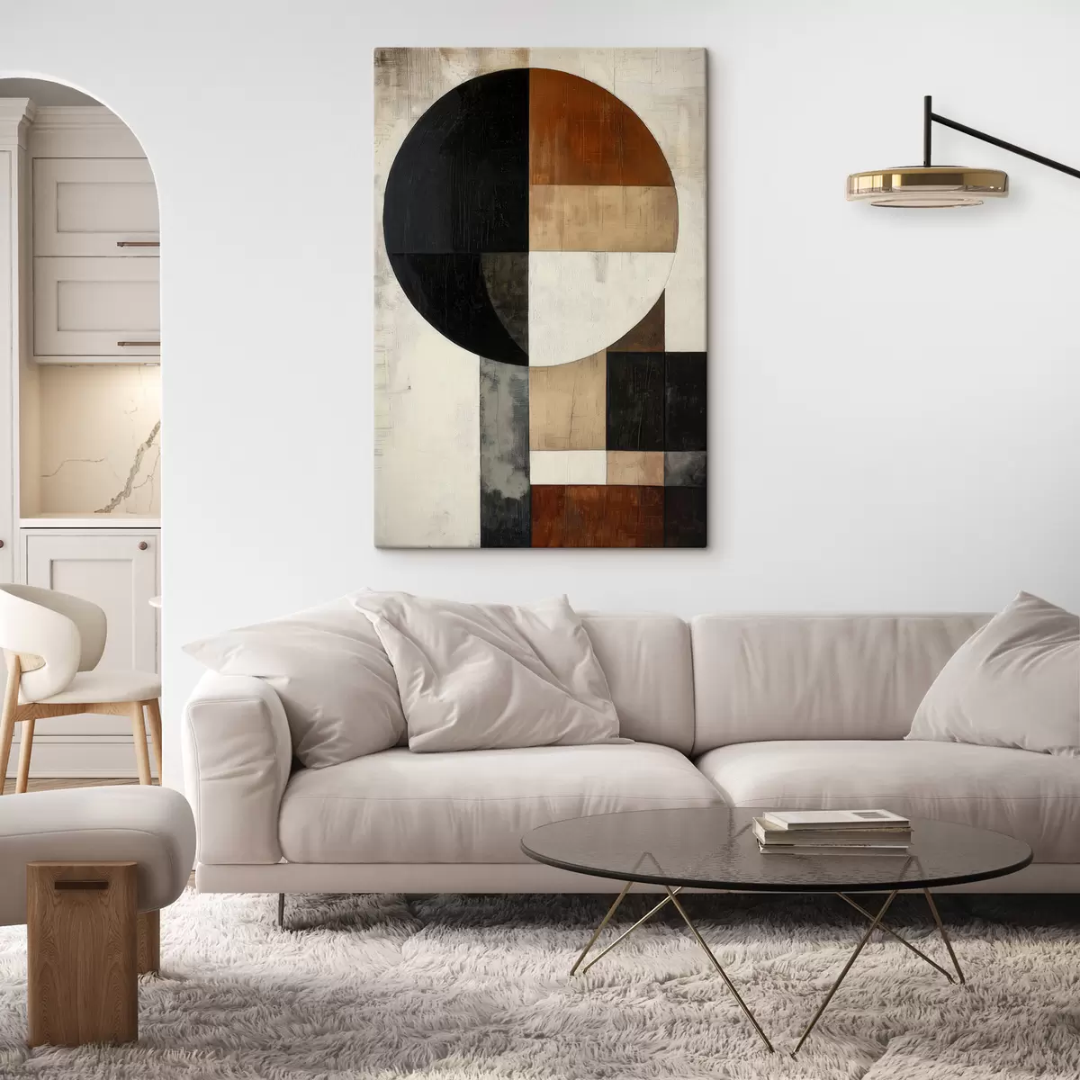 Obraz Geometrické abstrakce Č. s51017