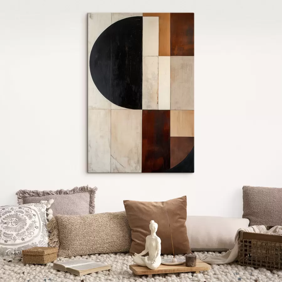 Obraz Geometrické abstrakce Č. s51018