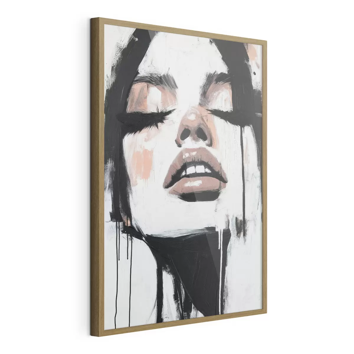 Poster Abstraktní portrét f51000